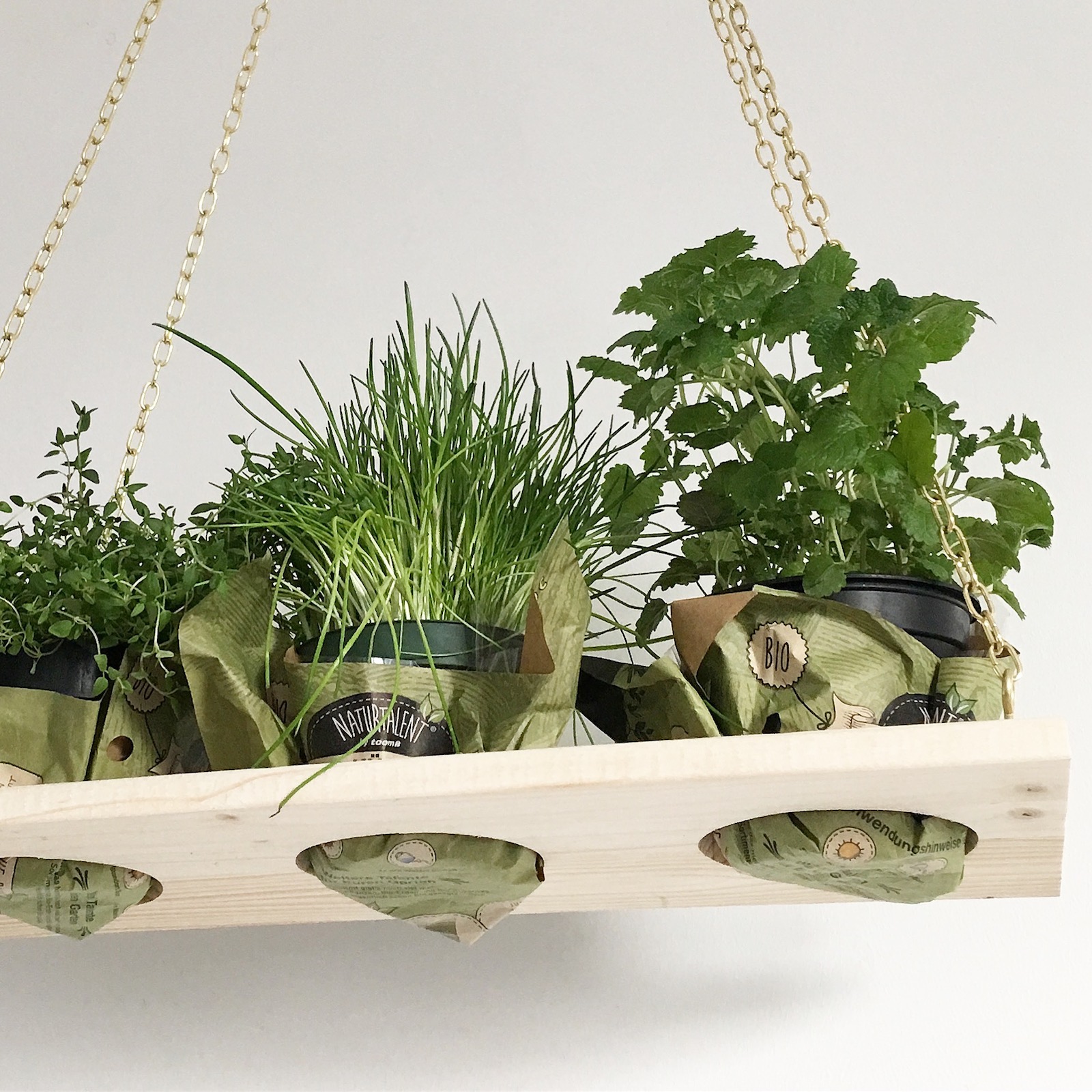 DIY Holz Pflanzenhaenger sophiagaleria