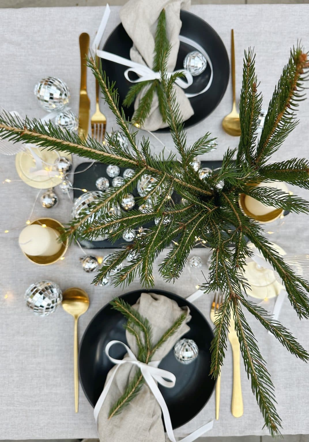 NICENEEDED 200 Stück Gold & Blau Konfetti - Runde Glitzerstreusel 2,5cm Für Partydekoration